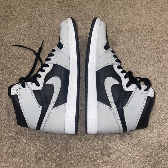 Nike Air Jordan 1 Retro Shadow 2.0 OG 555088–035 Black Gray ￼Size 11 - Picture 3 of 9